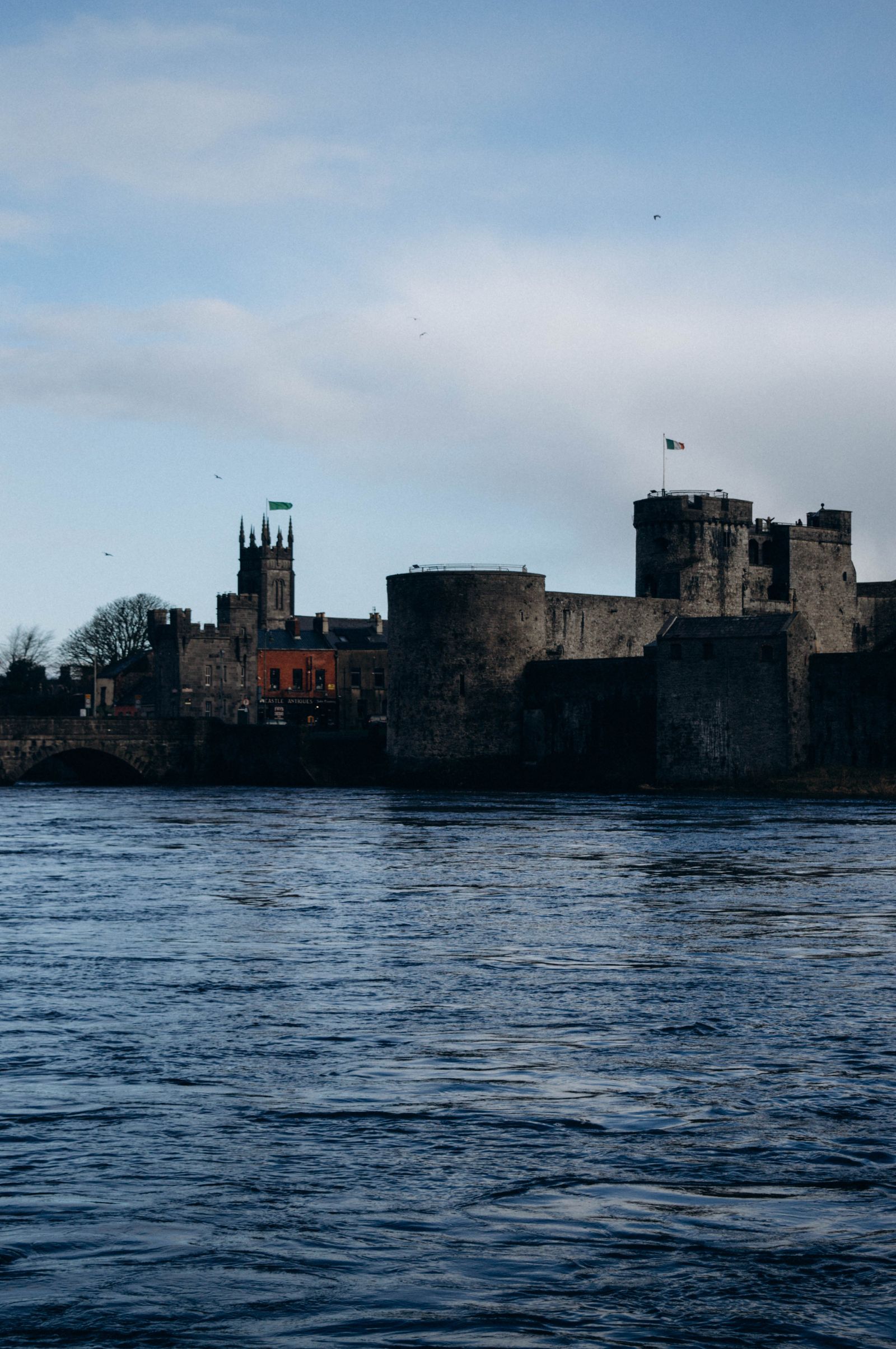 King John's Castle am Shannon in Limerick